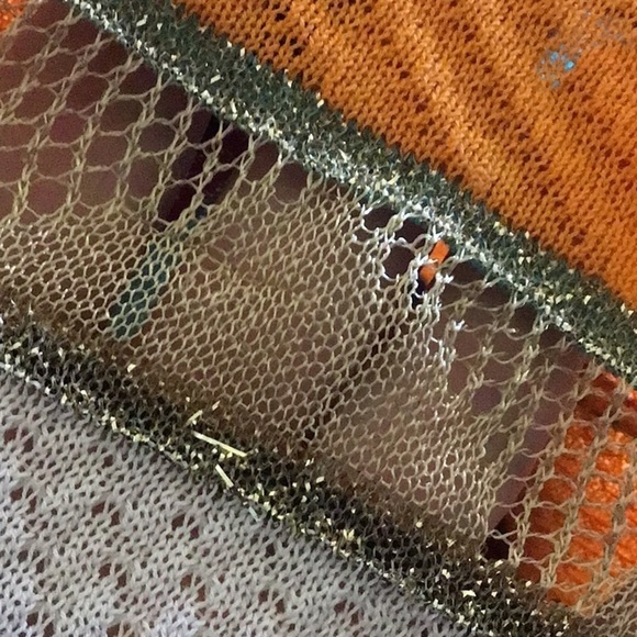 MOSCHINO Jeans multi colour stripe cardigan sz 12 - Picture 12 of 12